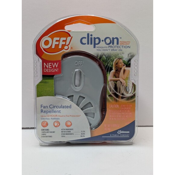 🍁 3/$20 OFF! Clip-on Mosquito Repellent Fan Circulated Starter Kit Circulating - Picture 1 of 6